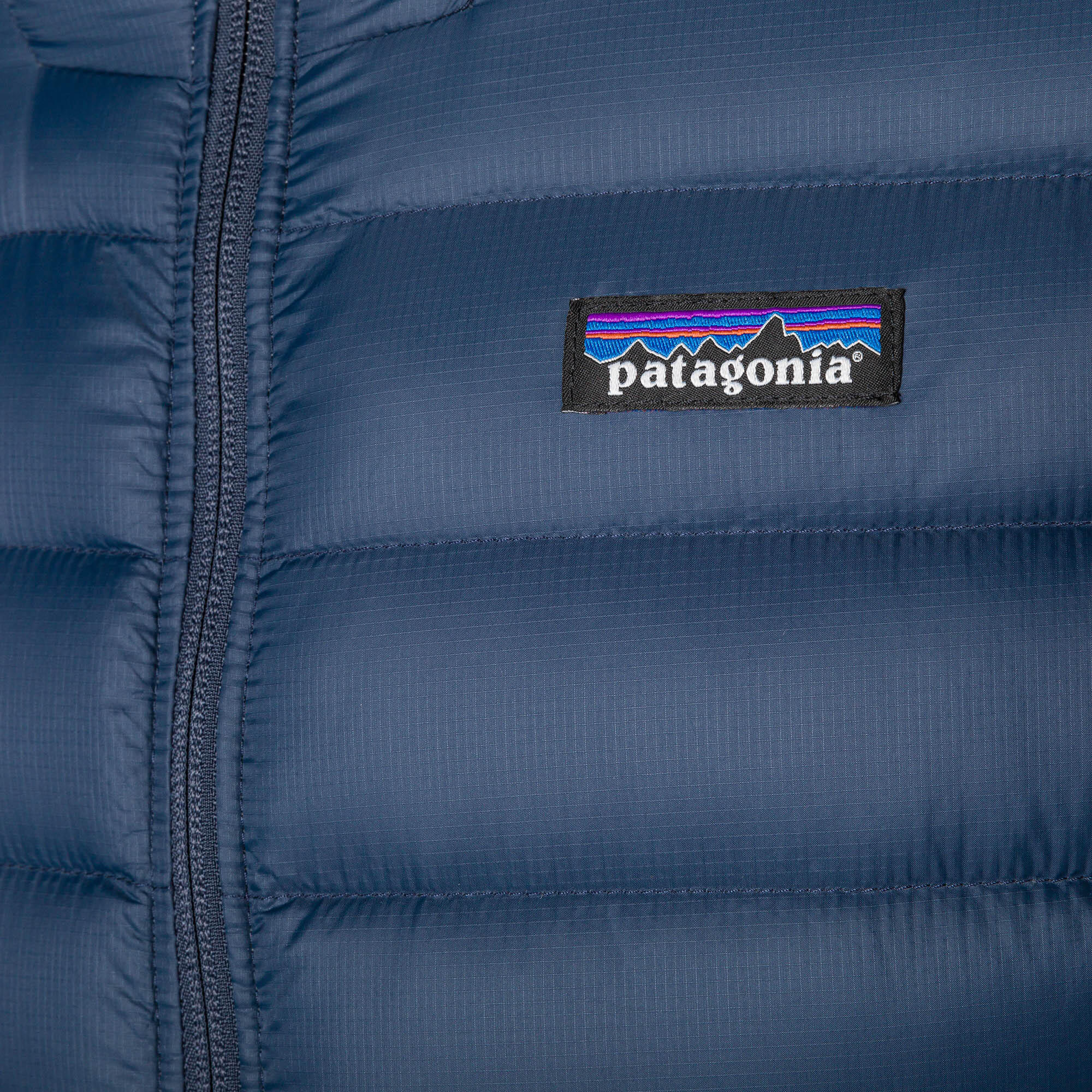 Gewatteerd jack Patagonia donkerblauw 5/5