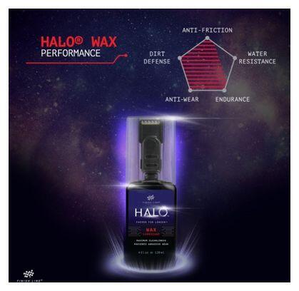 Lubrifiant Finish Line HALO WET 120ml + Applicateur Smart Luber 2/3