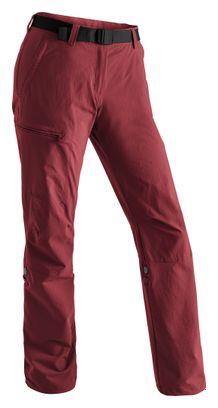 Pantalon Femme Maier Sports Lulaka Rouge - Longueur Short