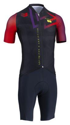 Maillot à manches courtes Kenny Escape Noir/Rouge 3/4