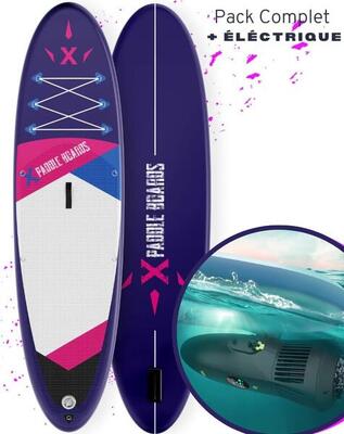 Pack SUP gonfiabile E-X2 convertibile in elettrico