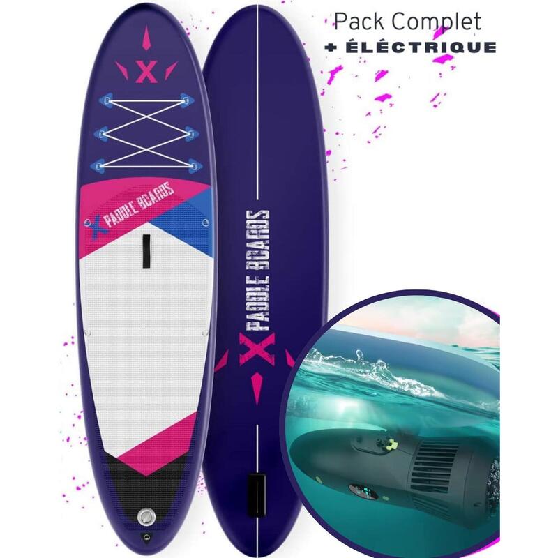 Paddle Gonflabil Electric E-X2 305 x 82 x 15cm