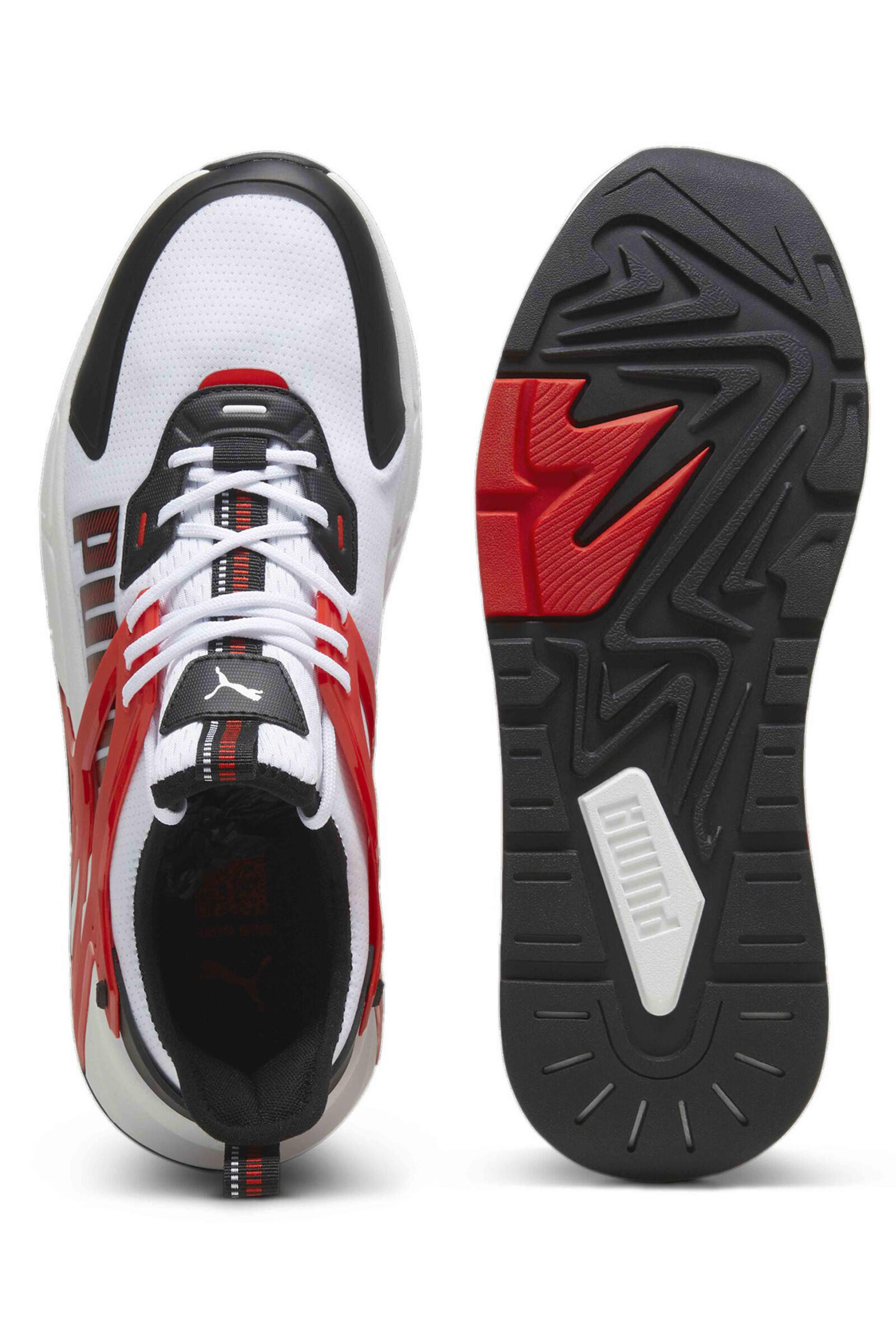 Sneaker Uomo Puma Pacer+ BIANCO/ROSSO/NERO 2/4