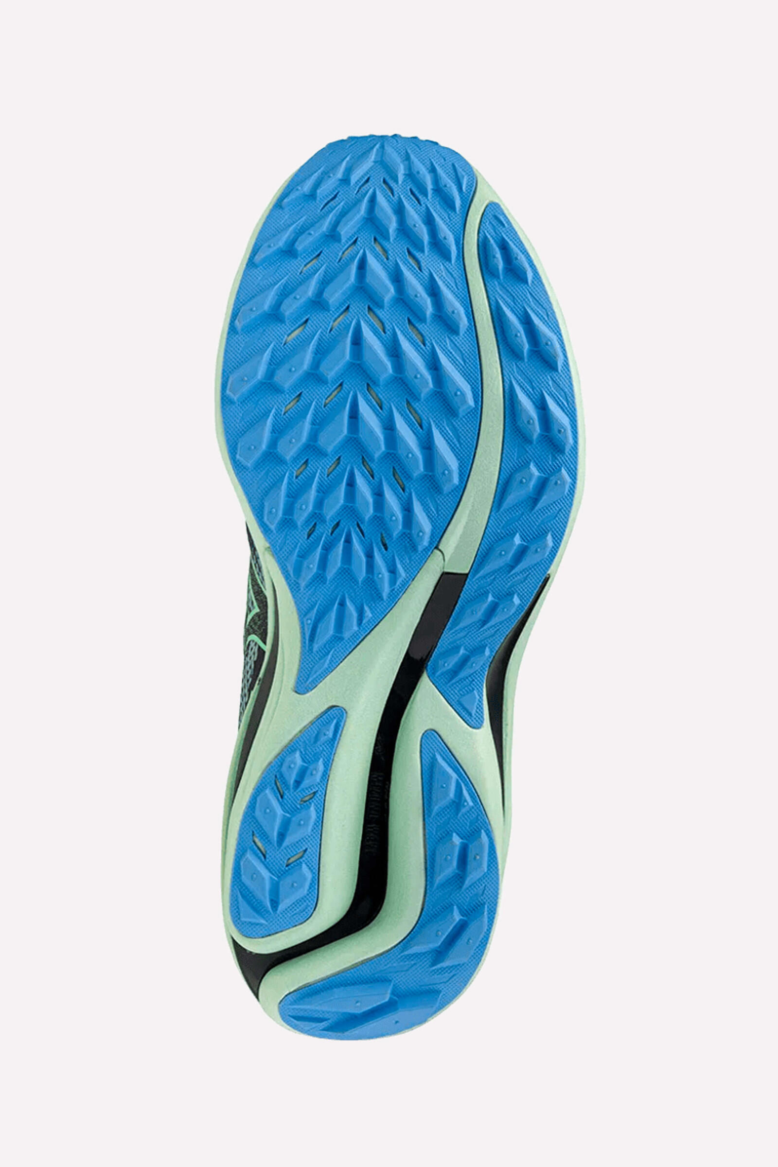 Mizuno Zapatillas Wave Rider Gtx Azul/verde 3/4
