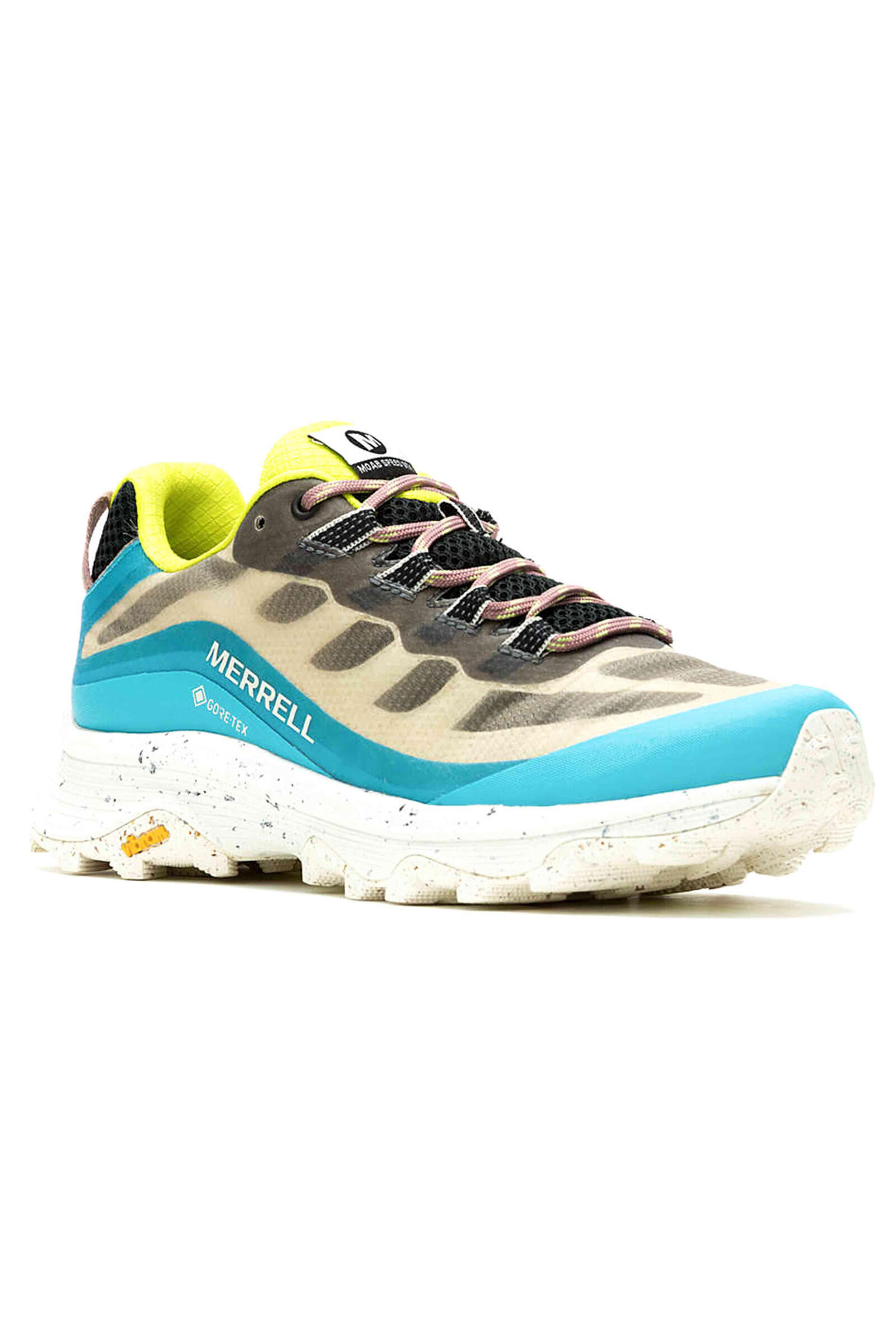 Merrell Moab Speed Gore-tex Mujer Azul/marrón 2/5