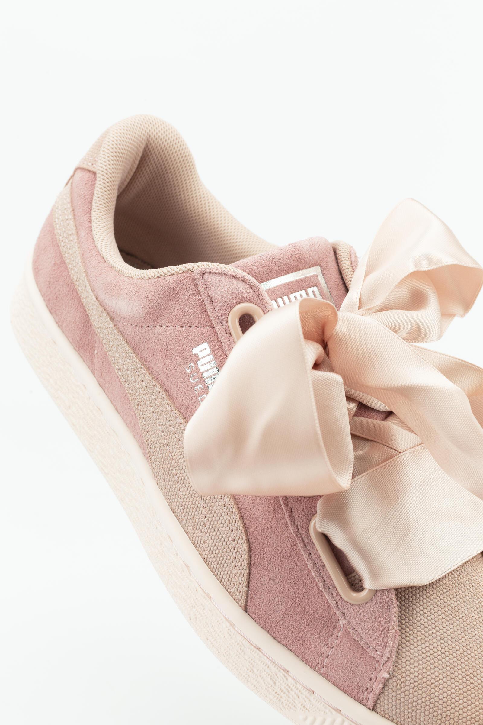 Zapatillas Deportivas Mujer Puma Heart Pebble Rosa 4/5