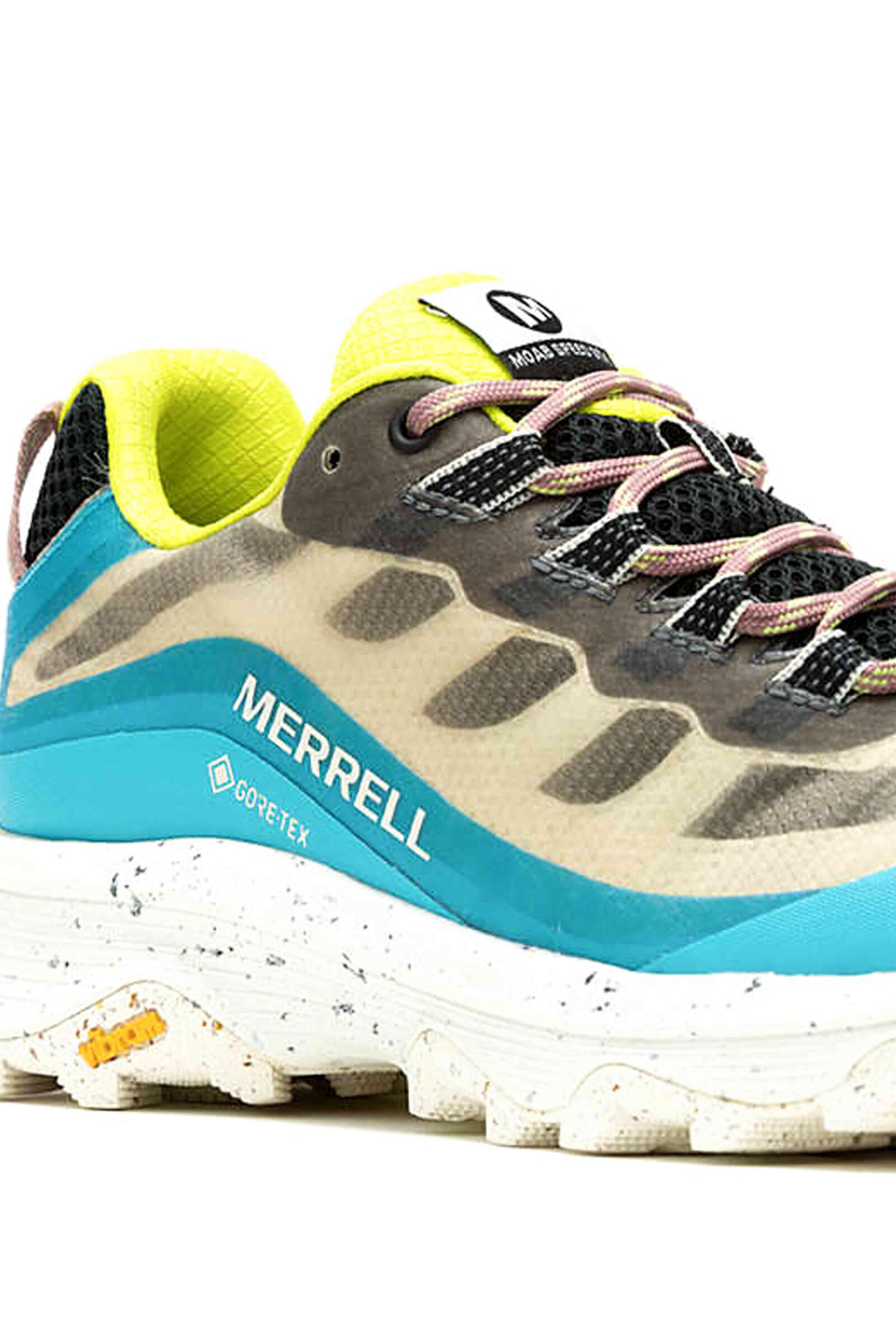 Merrell Moab Speed Gore-tex Mujer Azul/marrón 5/5