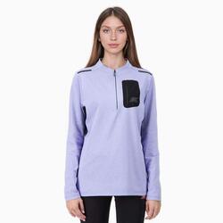 T-shirt manches longues demi-zip Femme Running FOCUS