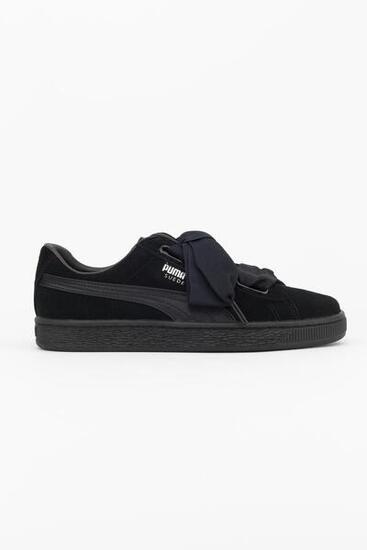 Puma Zapatillas Deportivas Suede Heart Ep Negro Mujer