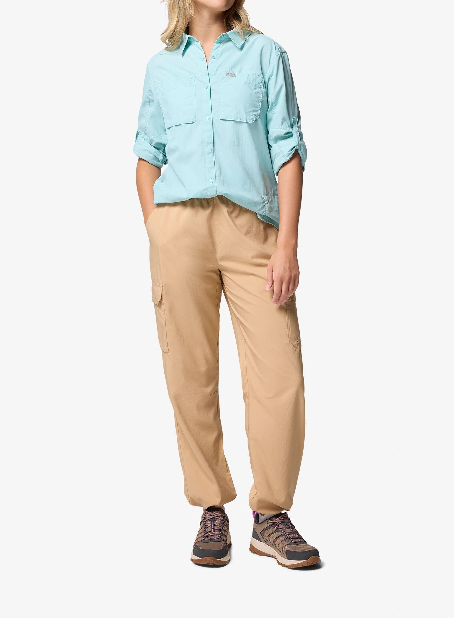 Spodnie trekkingowe damskie z filtrem UV Columbia Skien Valley Pant 7/7