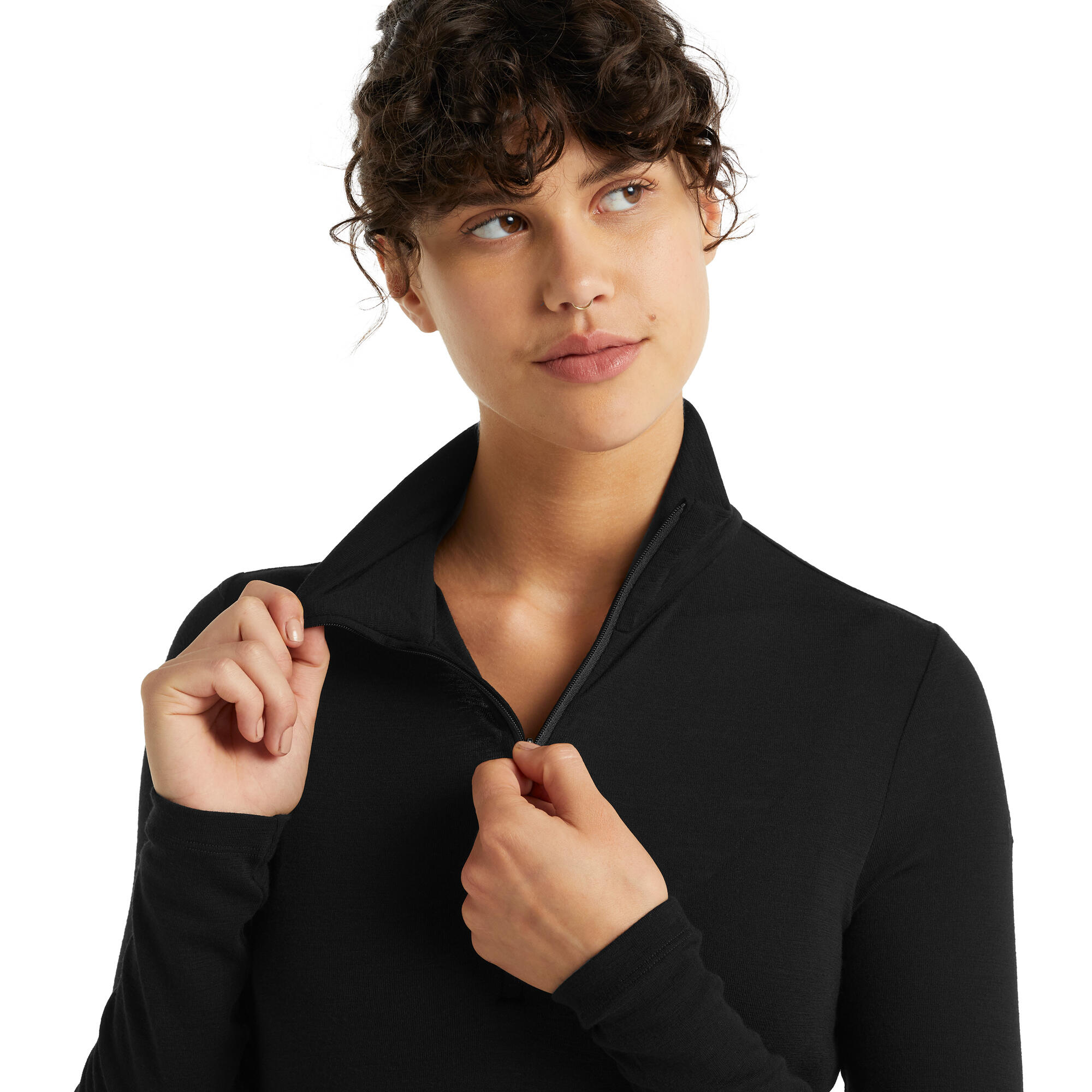 Women's Icebreaker Everyday 175 Merino Wool Half Zip Base Layer 2/6