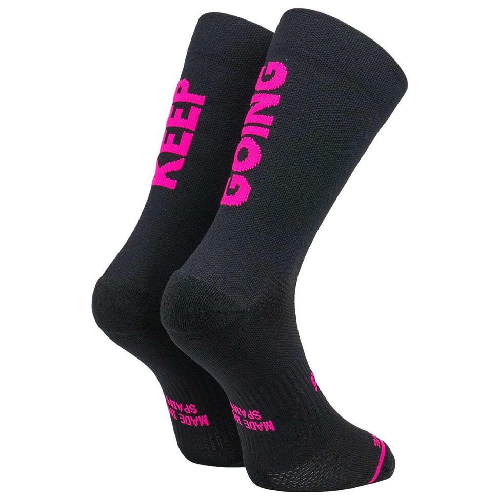 Calze Running Sporcks 'Girls Can Do Diva' – Compressione Media, Supporto Caviglia E Metatarso, Traspiranti, Antivescica, Made In Spain, EU 35-37