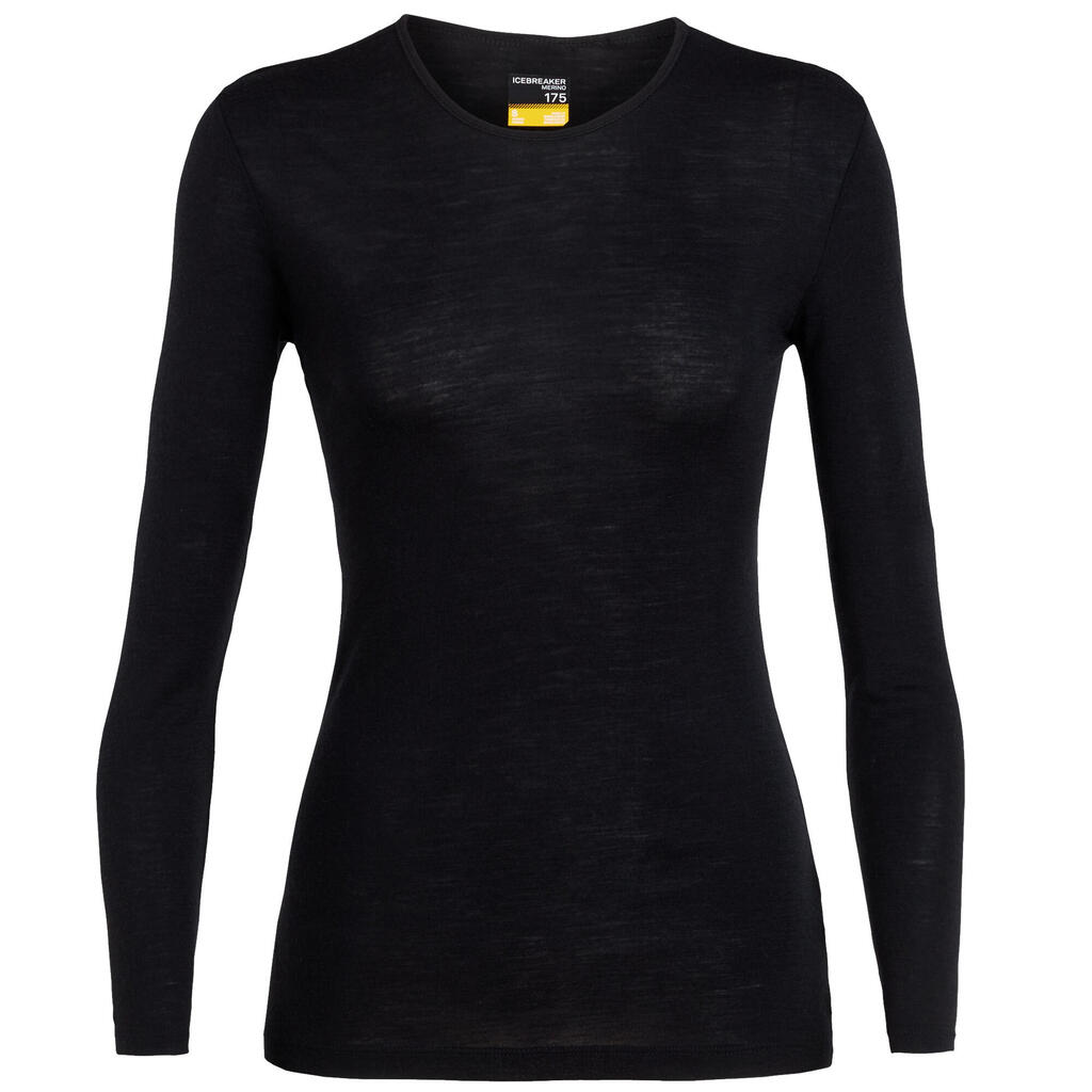 Women's Icebreaker Everyday 175 Merino Wool Long Sleeve Crew Base Layer
