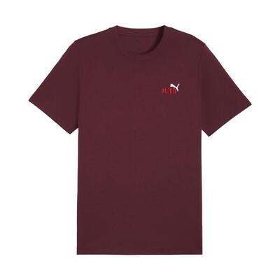 T-shirt da golf Essentials con logo bicolore piccolo No. 1 da uomo PUMA