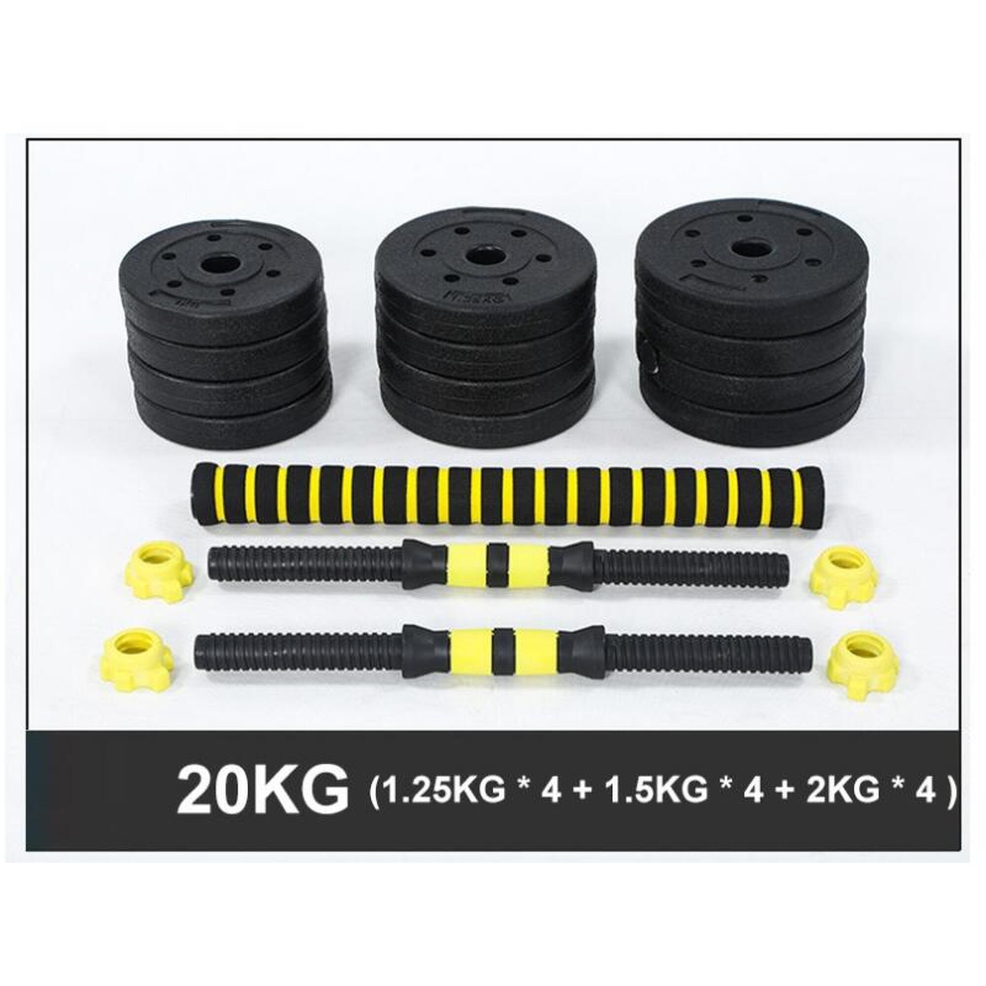 Set gantere reglabile FitTronic 20 kg FG20