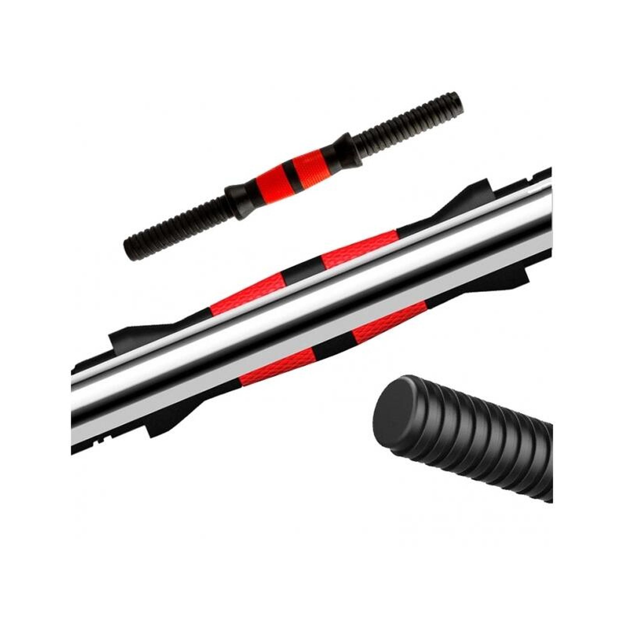 Set gantere reglabile BodyFit 30 kg