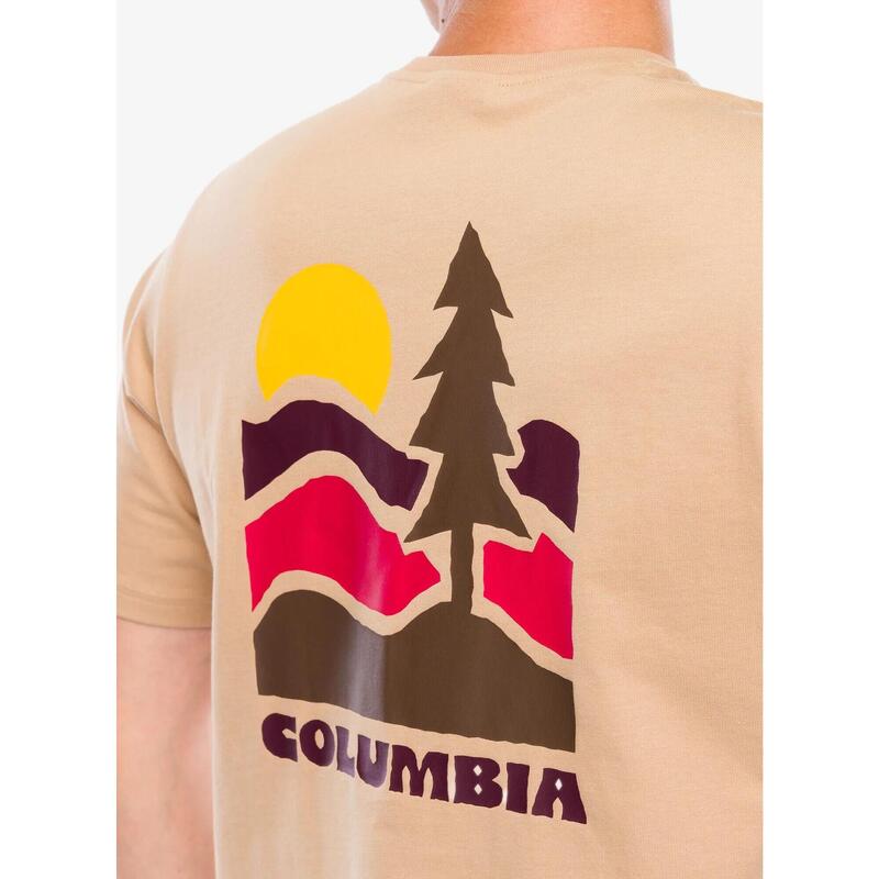 Tricou de drumeție pentru bărbați Columbia Explorers Canyon Back