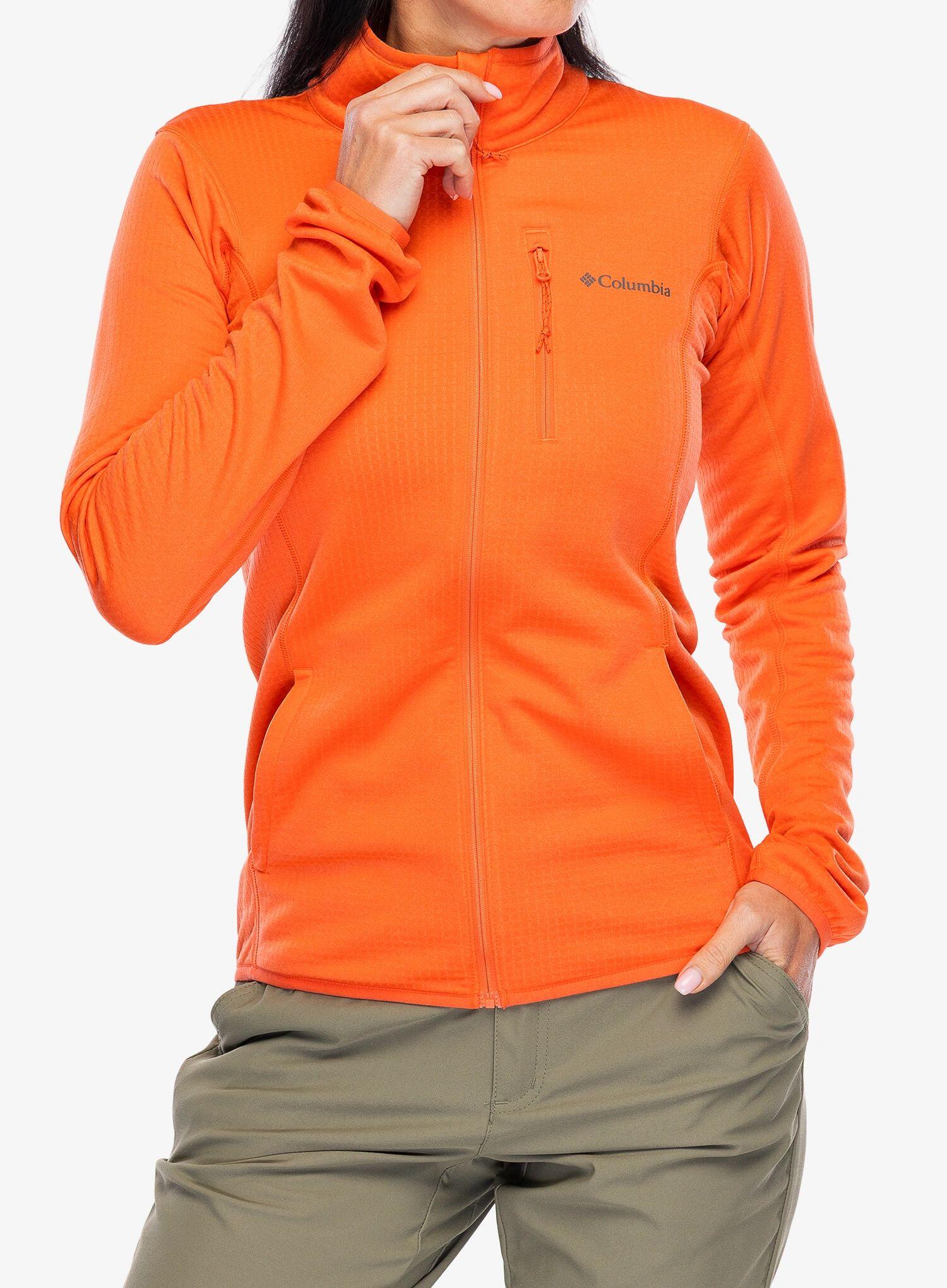 Bluza polarowa damska Columbia Essential Hike Grid Fleece Full Zip 1/7