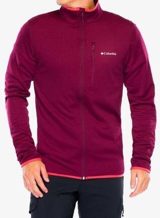 Bluza rozpinana męska Columbia Essential Hike Grid Fleece Full Zip