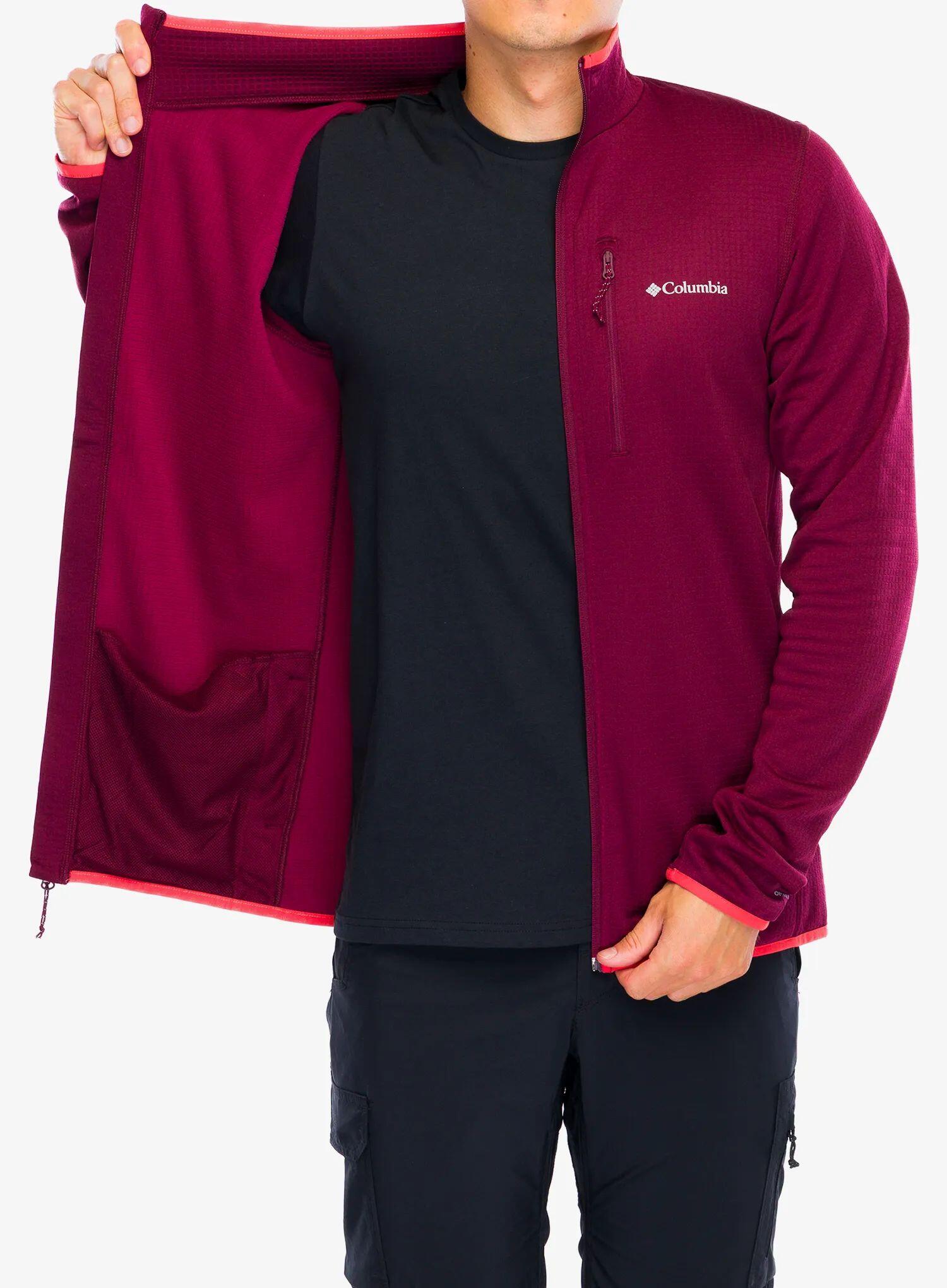 Bluza rozpinana męska Columbia Essential Hike Grid Fleece Full Zip 6/7