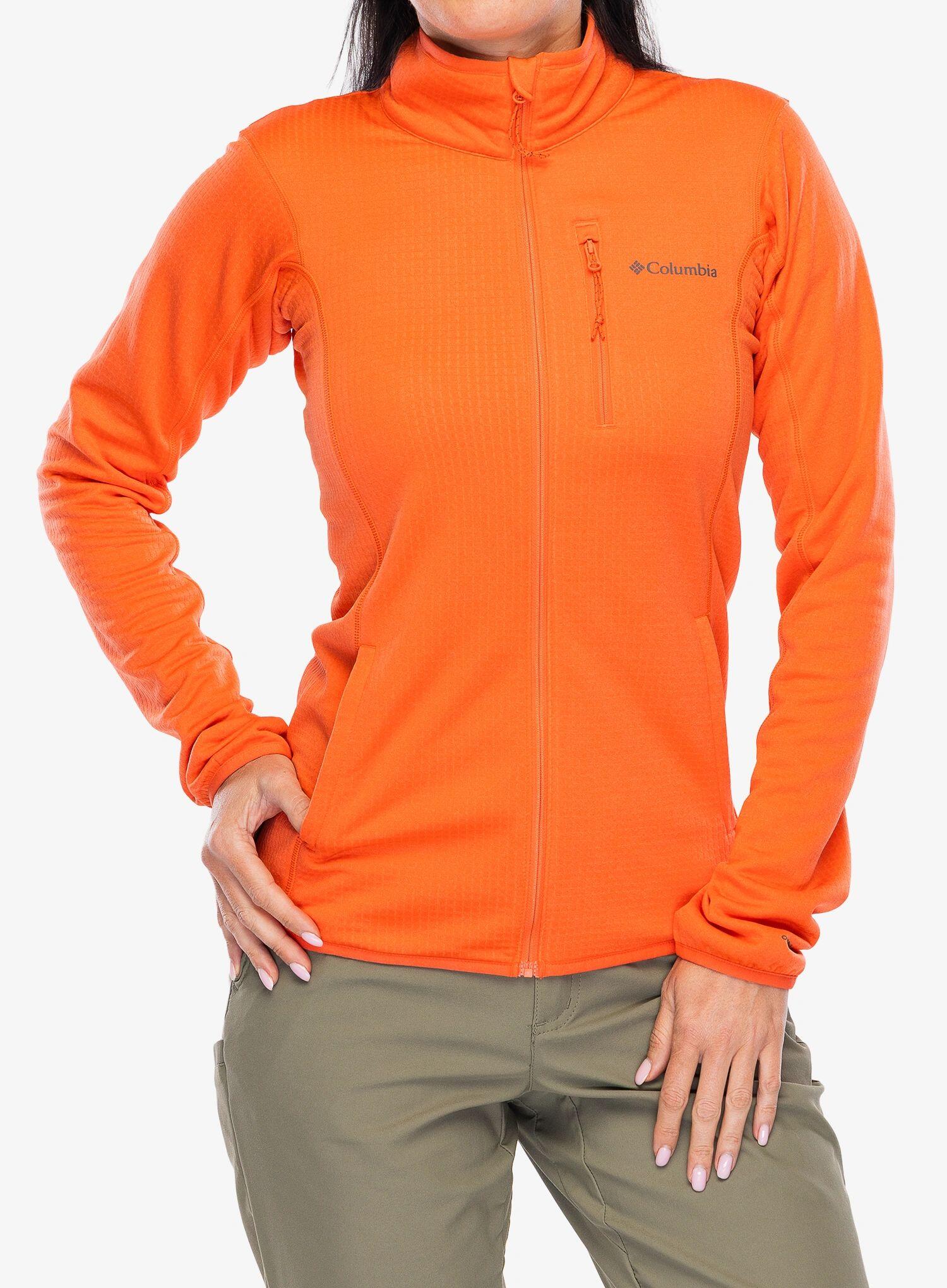 Bluza polarowa damska Columbia Essential Hike Grid Fleece Full Zip 3/7