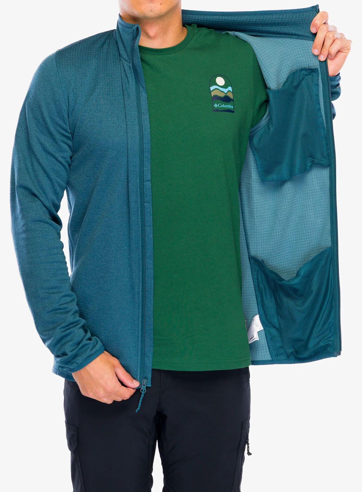 Pullover Herren Essential Hike Grid 5/7