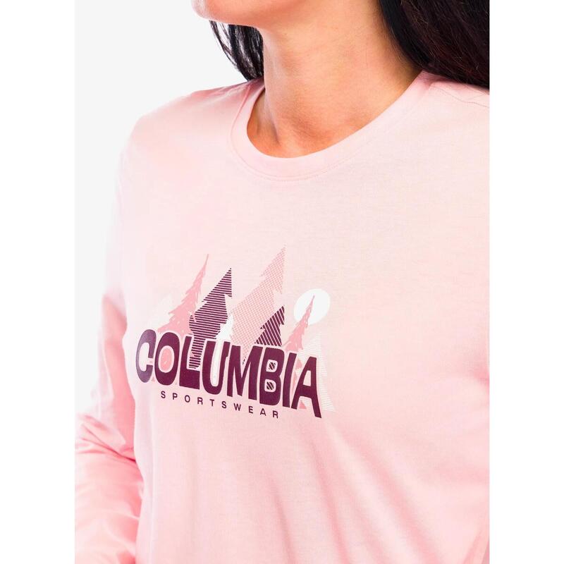 Tricou cu maneci lungi Ruby Springs Graphic Long Sleeve Tee femei