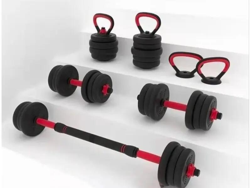 Gantera reglabila kettlebell FitTronic 6 in 1 de 20 kg KF20 5/5