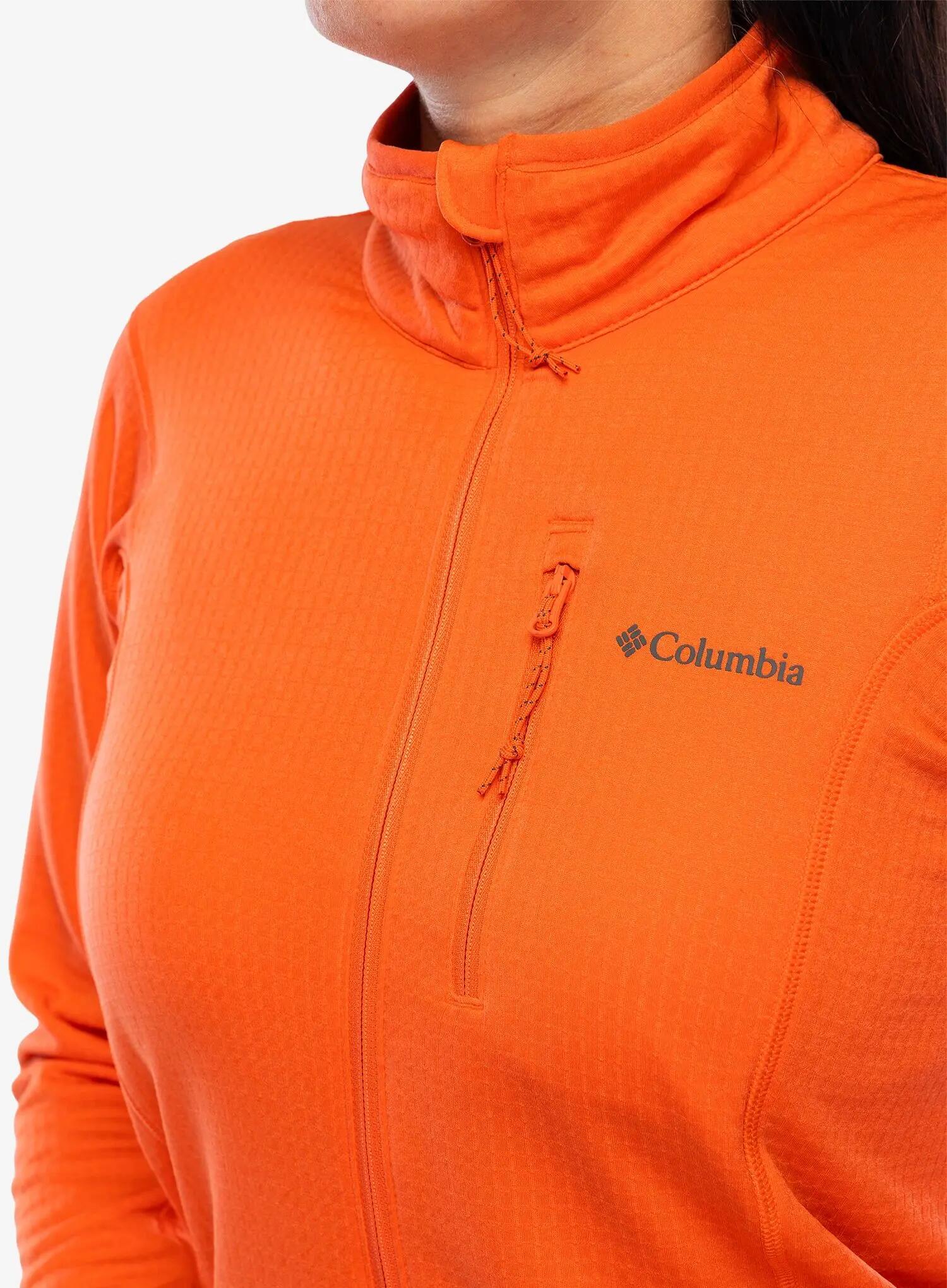 Sudadera Columbia modelo Forro polar Columbia Essential Hike Grid Fle para mujer 6/7