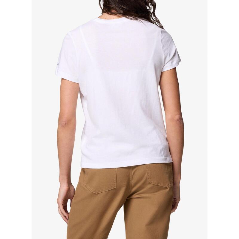 Tricou de drumeție pentru femei Columbia Ruby Springs Graphic Fitted