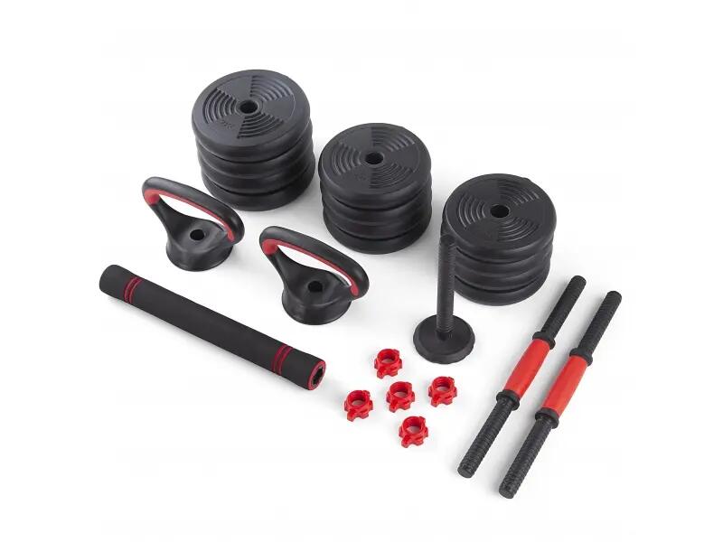 Gantera reglabila kettlebell FitTronic 6 in 1 de 40 kg KF40 2/5