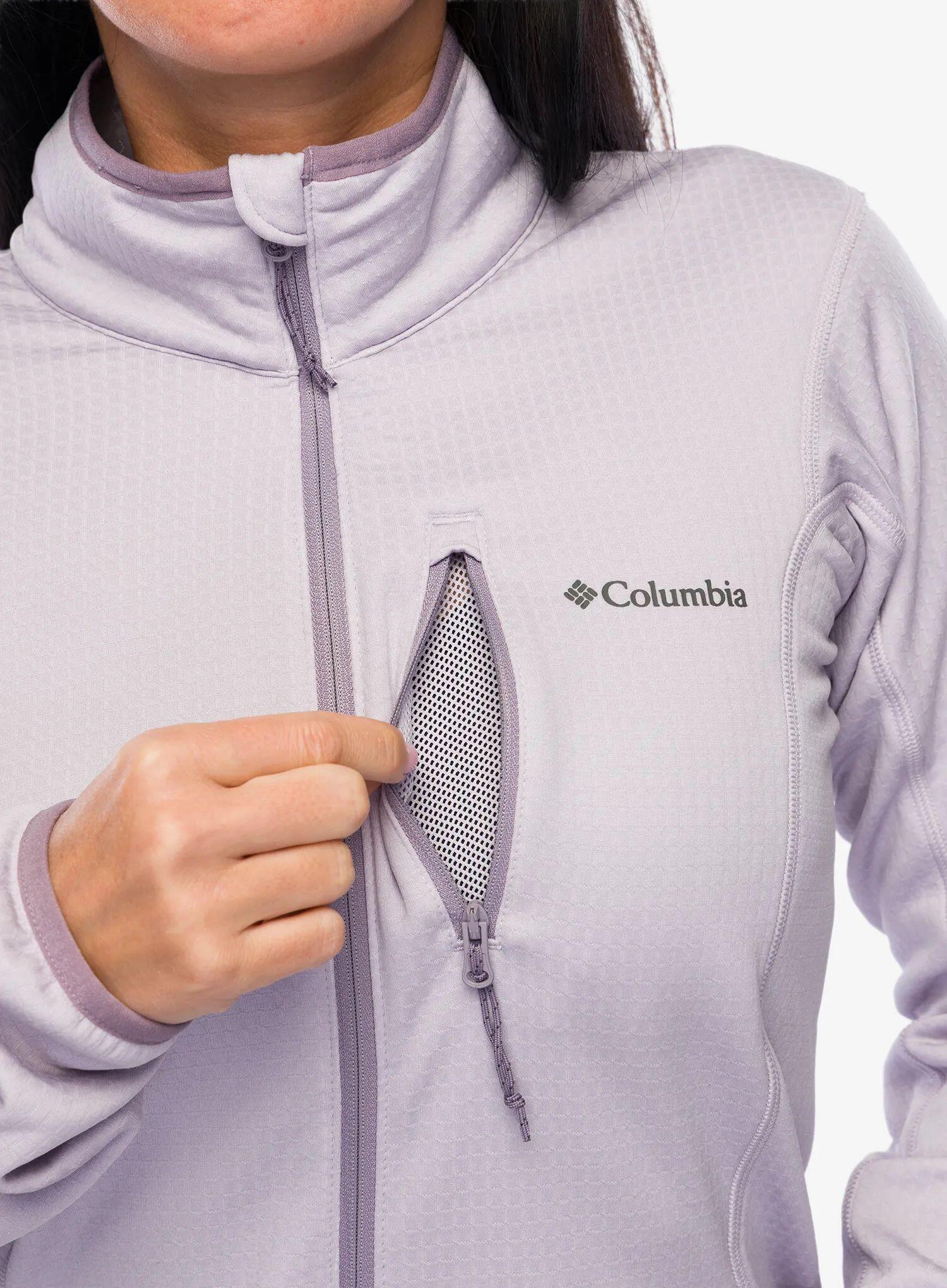 Bluza damska bez kaptura Columbia Essential Hike Grid Fleece Full Zip 3/7