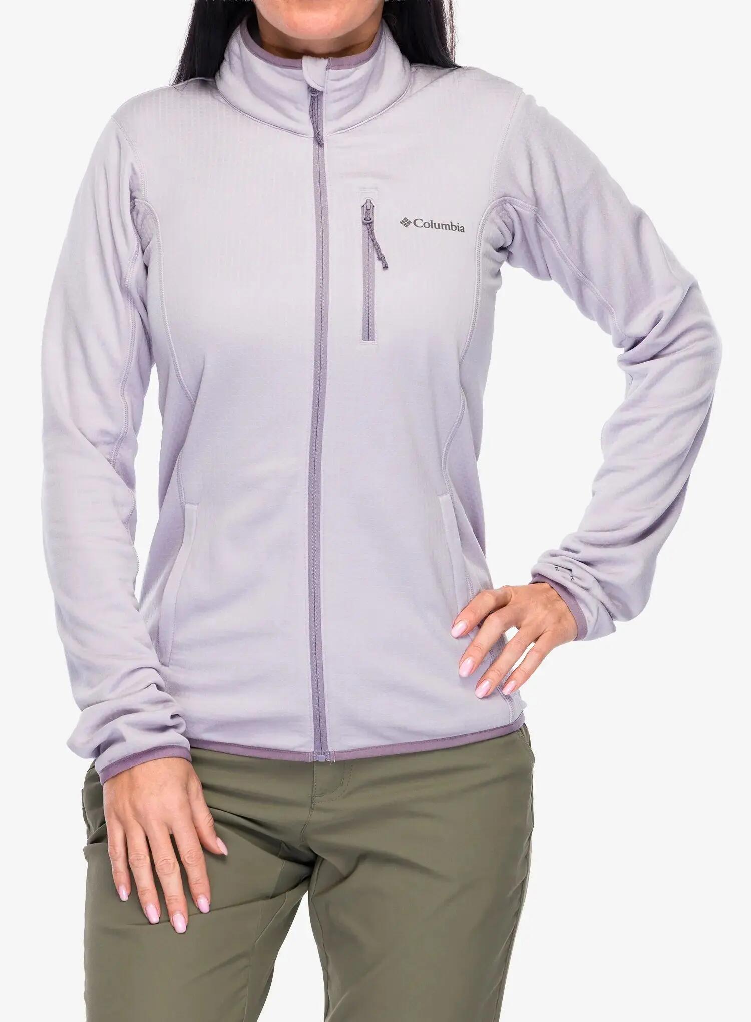 Bluza damska bez kaptura Columbia Essential Hike Grid Fleece Full Zip 7/7