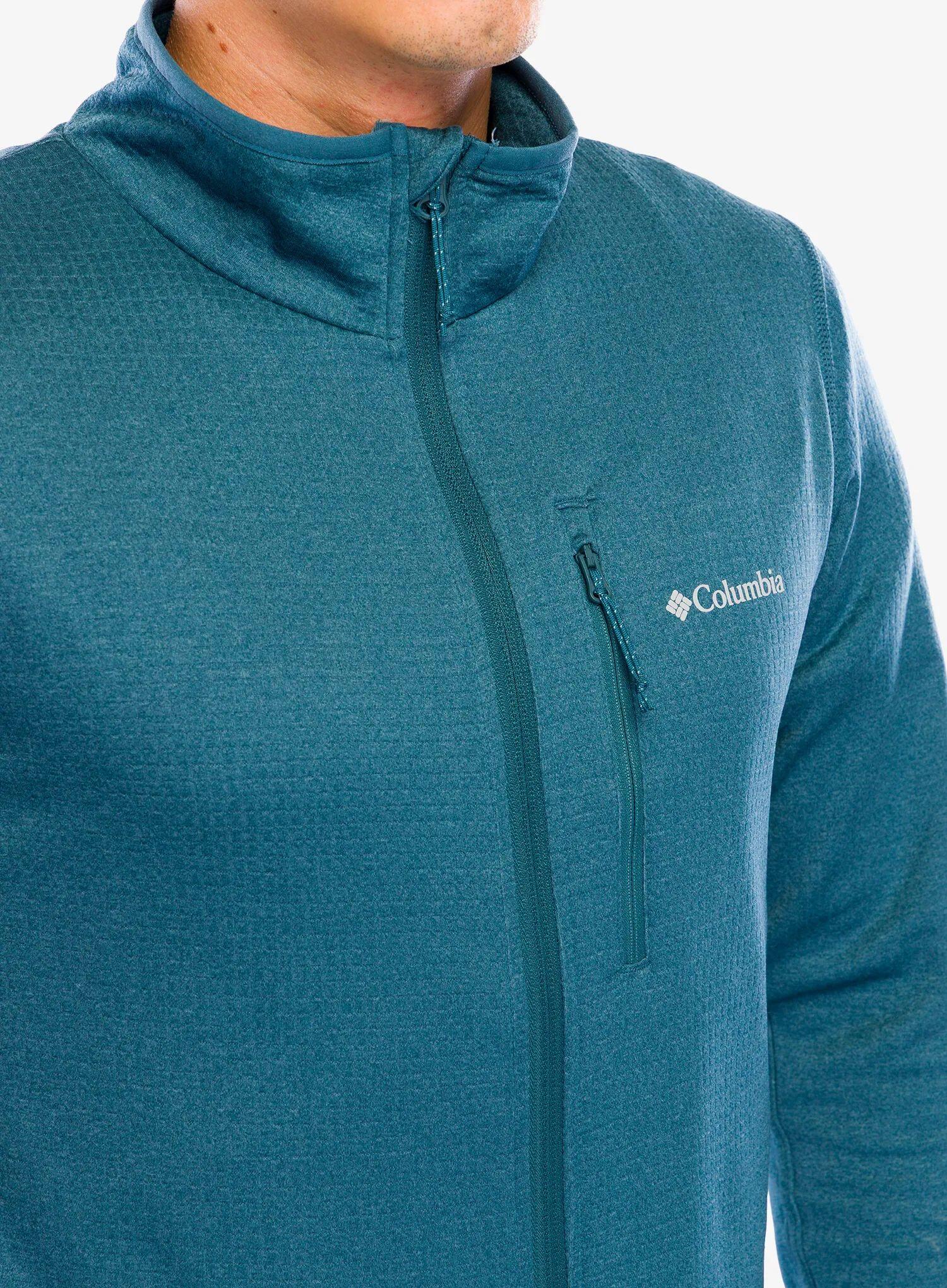 Bluza bez kaptura męska Columbia Essential Hike Grid Fleece Full Zip 7/7