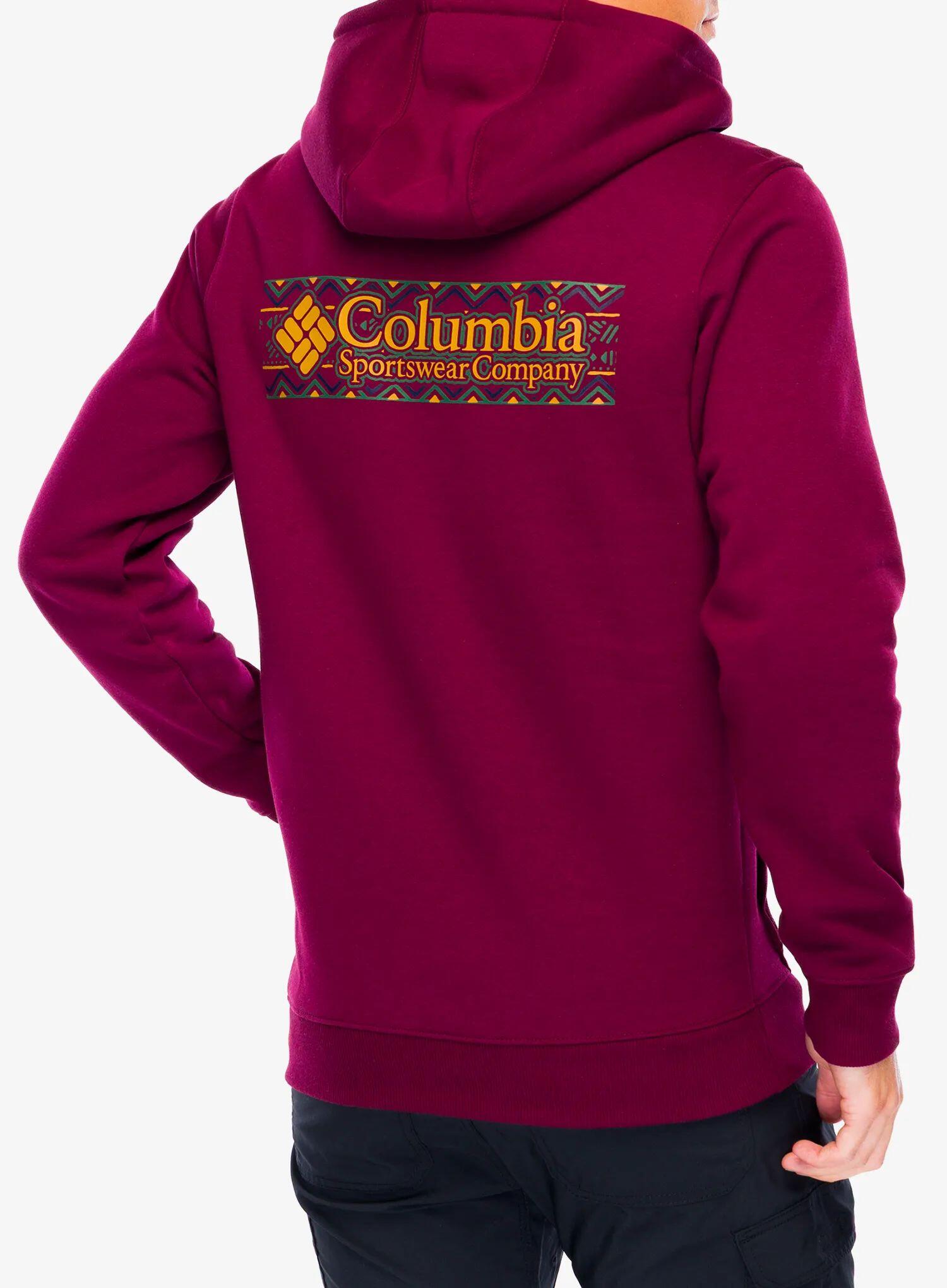 Columbia Sudadera Meridian Creek Burdeos 4/7
