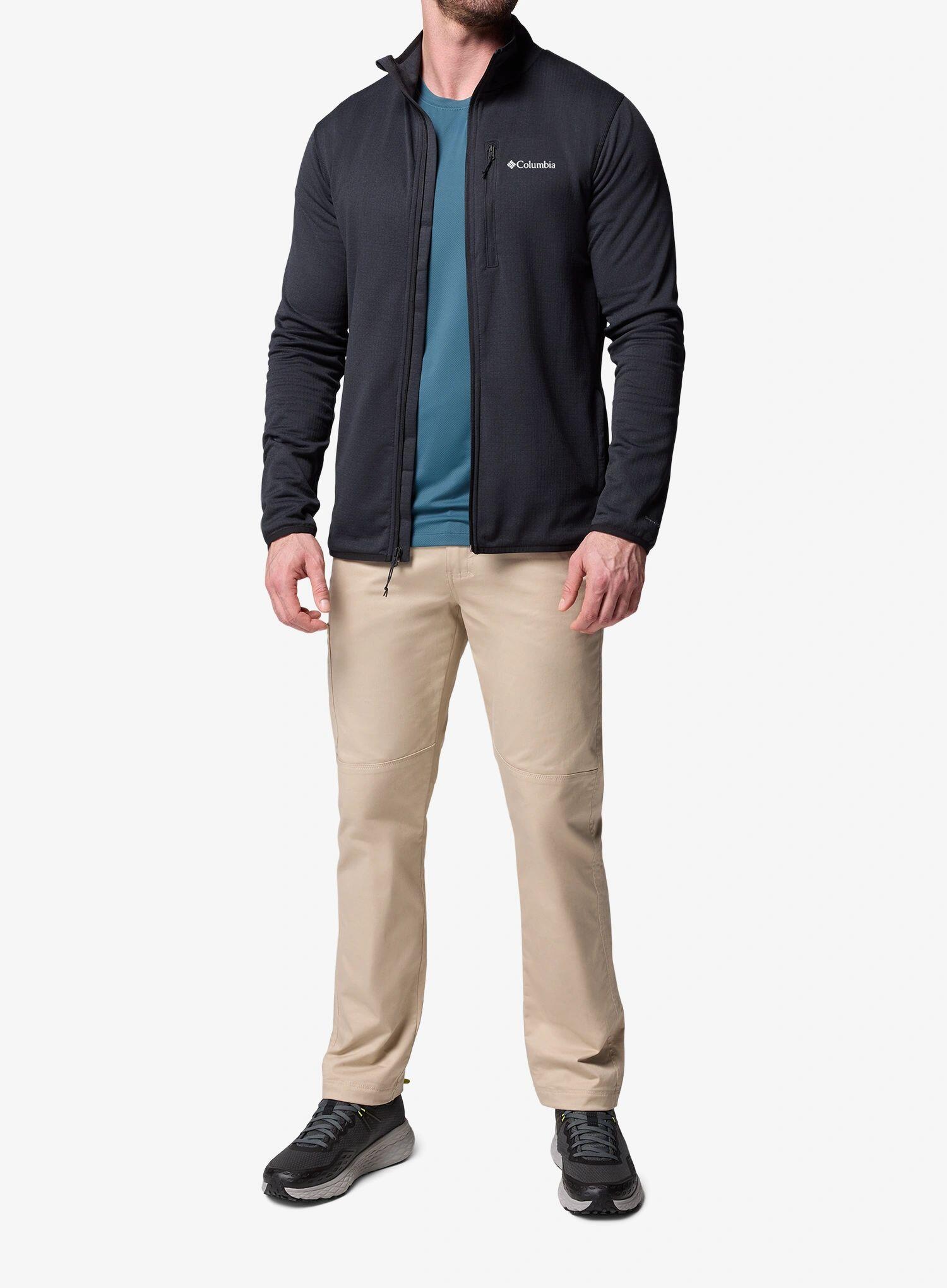 Bluza polarowa męska Columbia Essential Hike Grid Fleece Full Zip 5/7