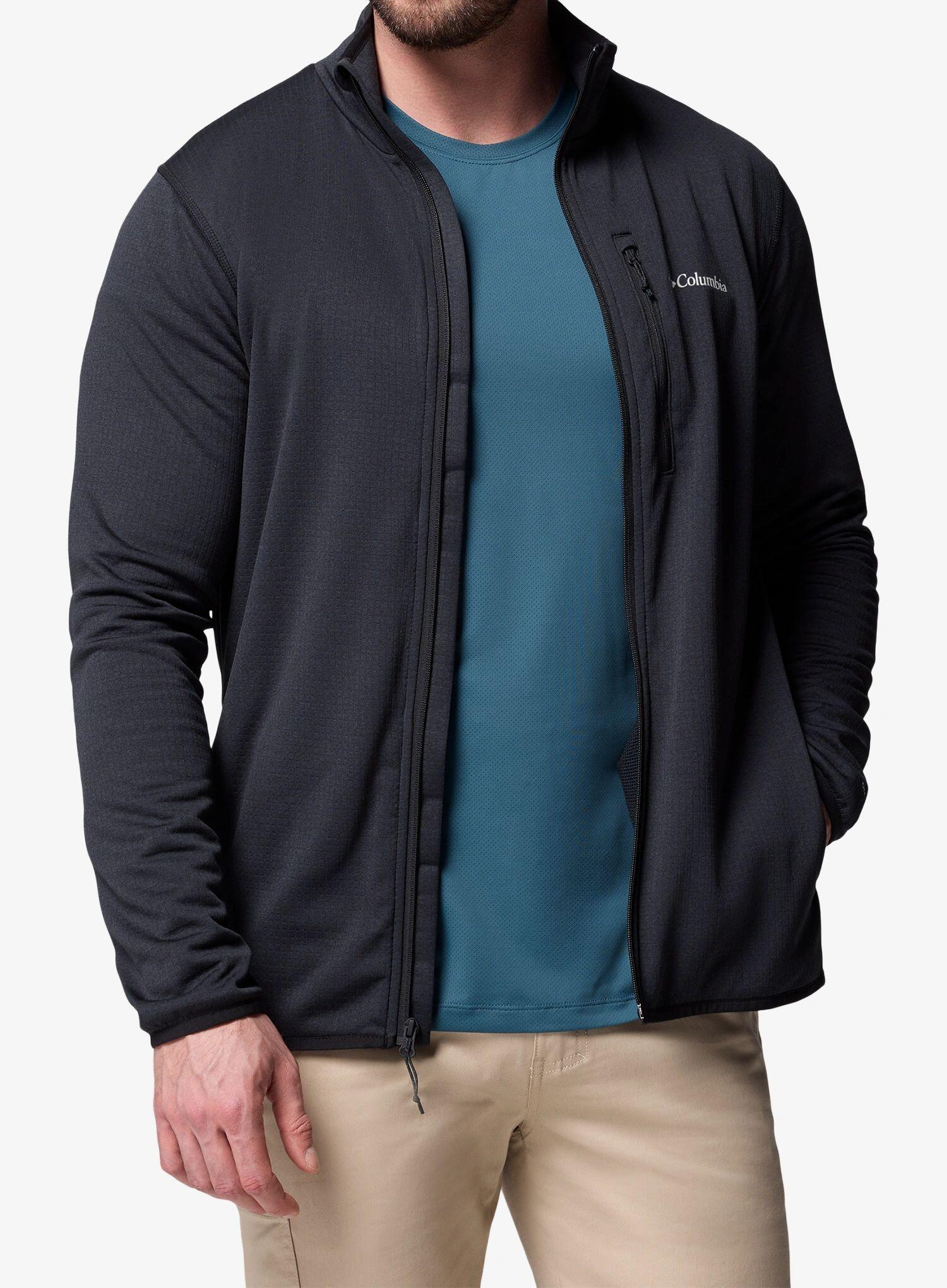 Bluza polarowa męska Columbia Essential Hike Grid Fleece Full Zip 4/7