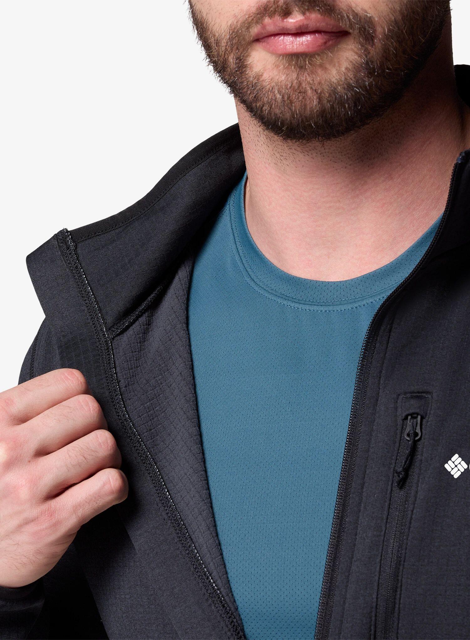 Bluza polarowa męska Columbia Essential Hike Grid Fleece Full Zip 6/7