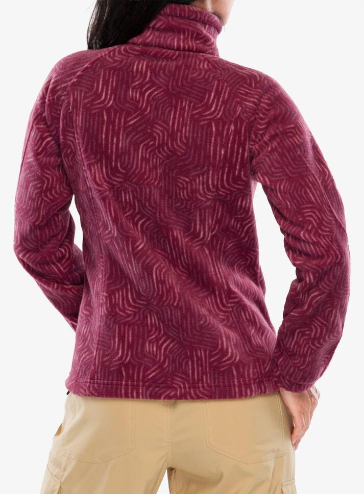 Bluza polarowa damska Columbia Benton Springs Printed Full Zip