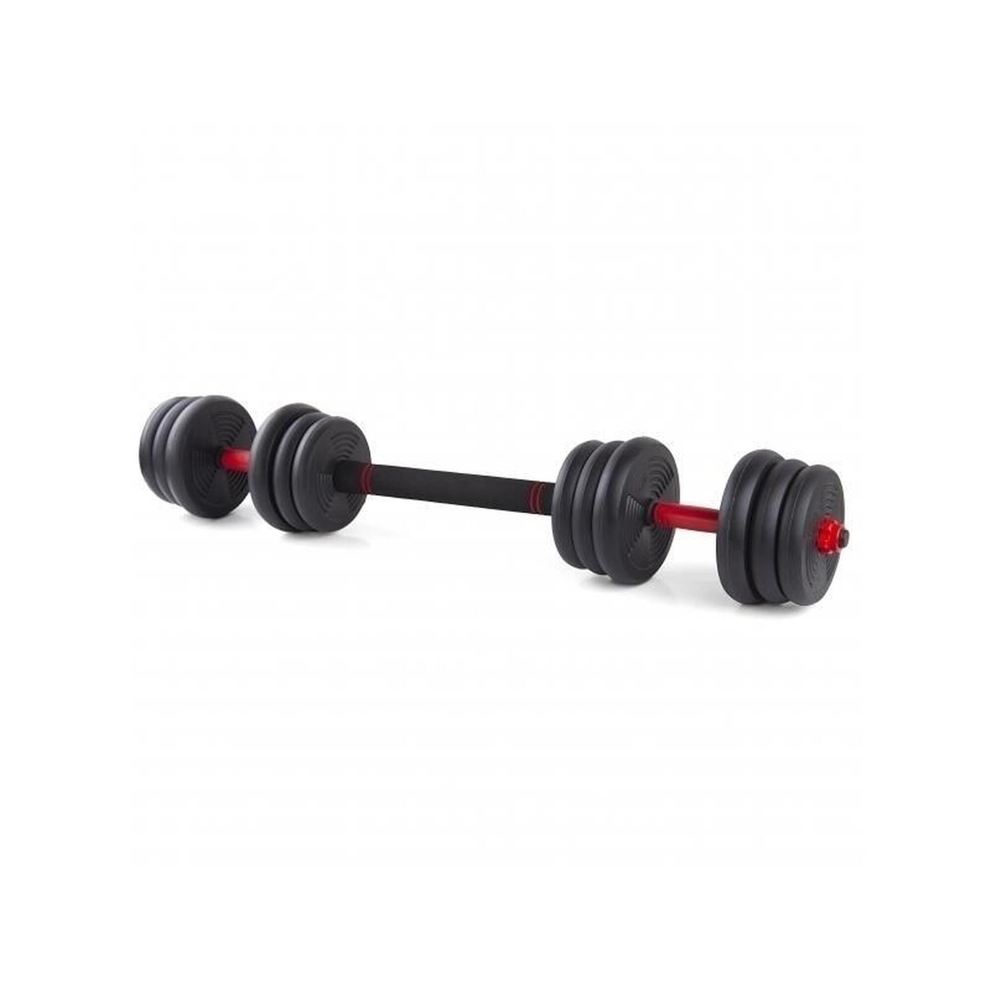 Gantera reglabila kettlebell FitTronic 6 in 1 de 30 kg KF30