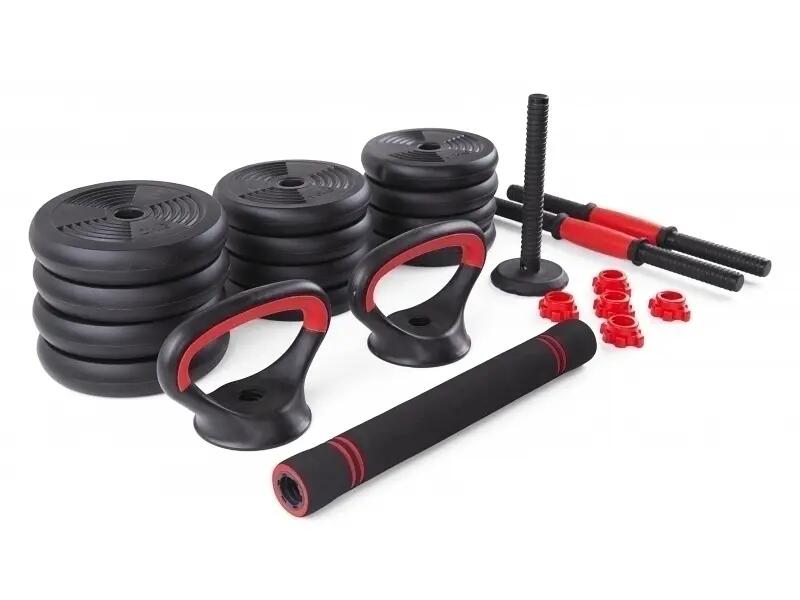 Gantera reglabila kettlebell FitTronic 6 in 1 de 30 kg KF30 2/5