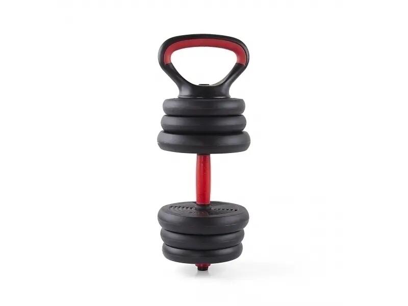 Gantera reglabila kettlebell FitTronic 6 in 1 de 30 kg KF30 4/5