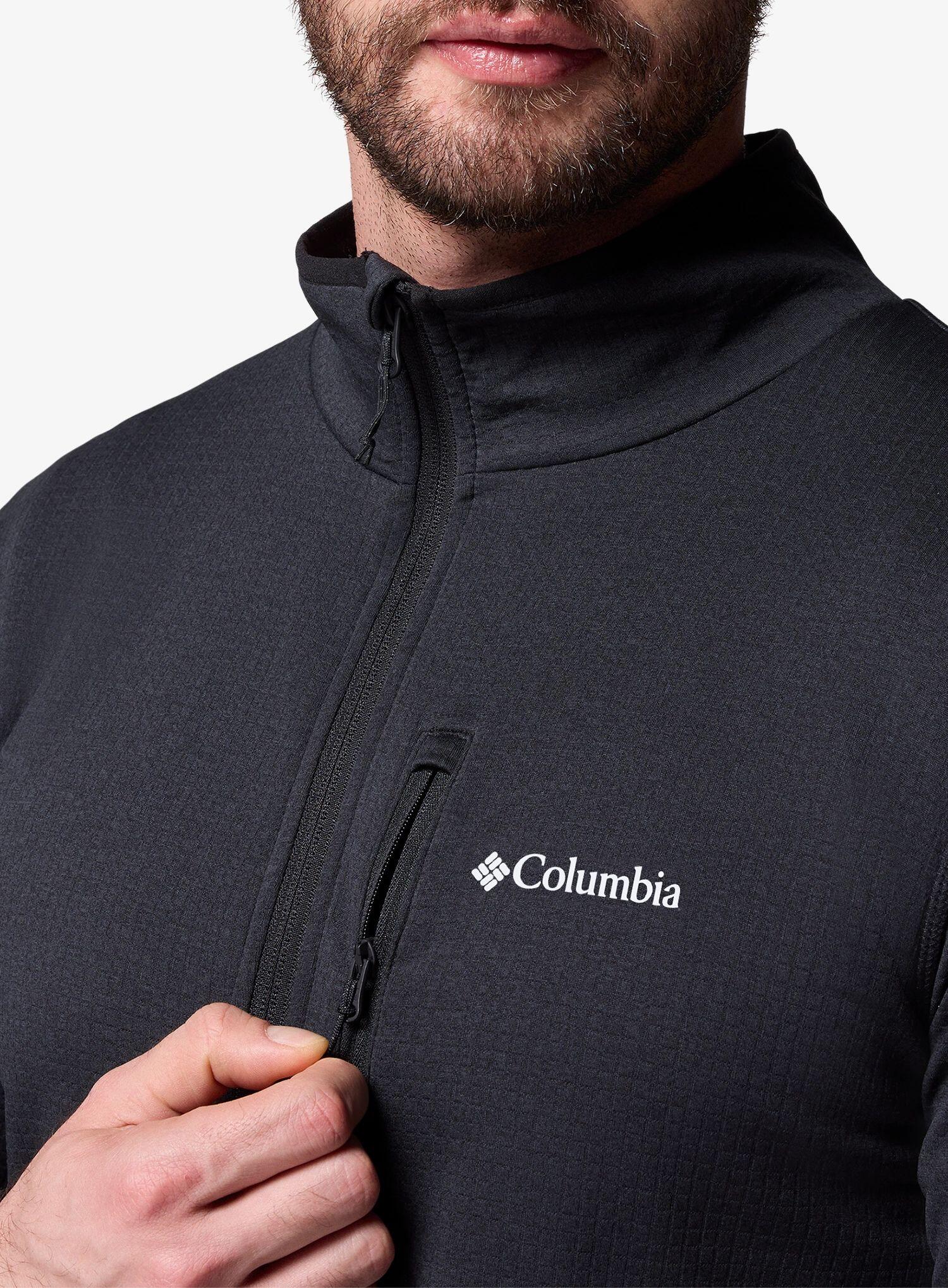 Bluza polarowa męska Columbia Essential Hike Grid Fleece Full Zip 7/7
