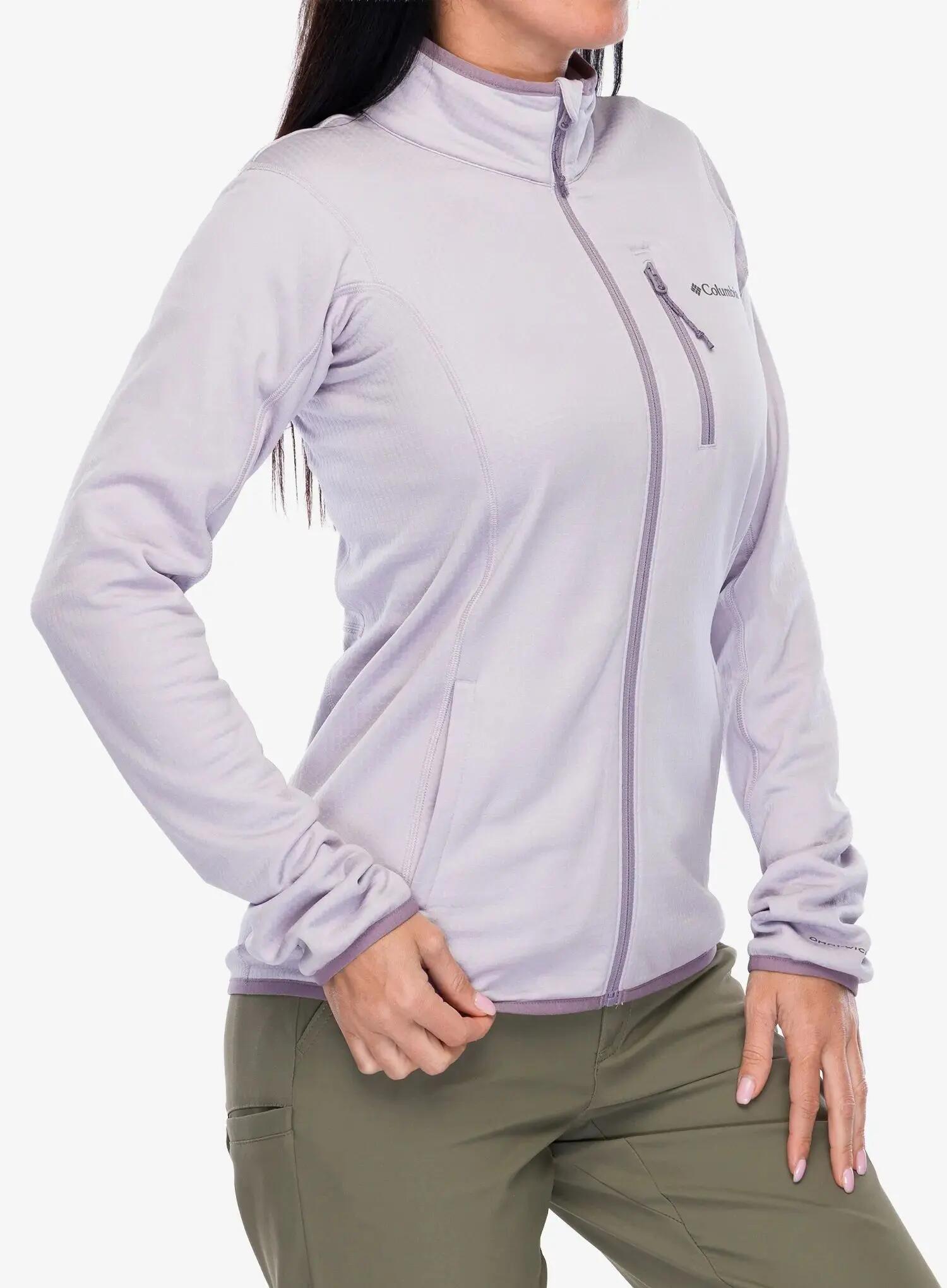 Bluza damska bez kaptura Columbia Essential Hike Grid Fleece Full Zip 4/7