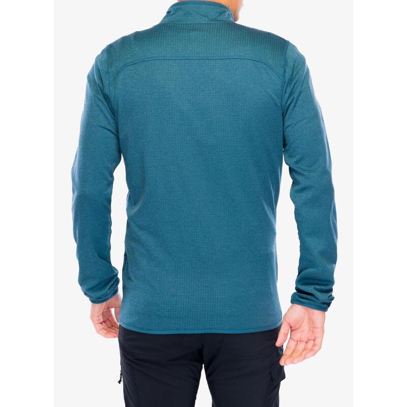 Pulover polar Essential Hike Grid Fleece Full Zip barbati