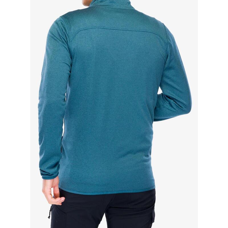 Pulover polar Essential Hike Grid Fleece Full Zip barbati