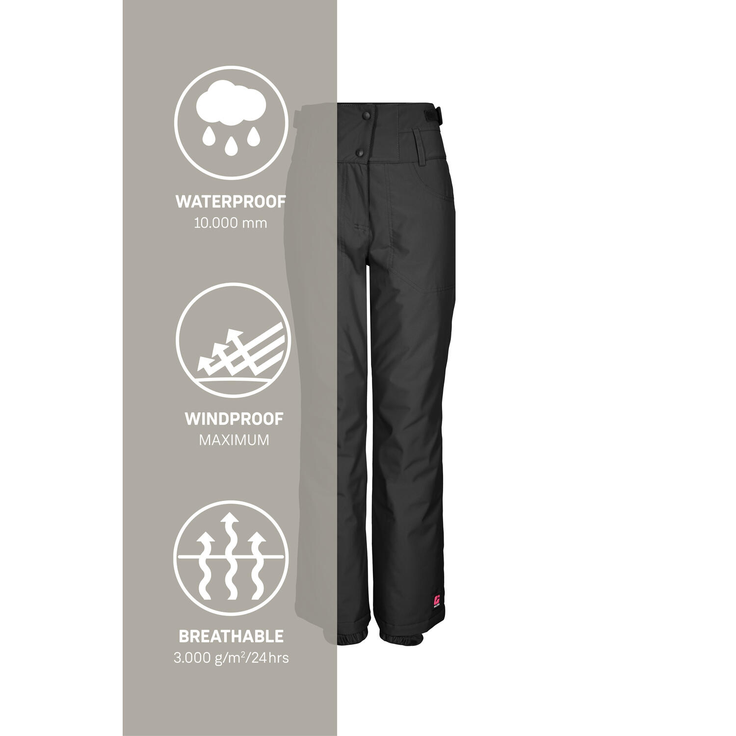 Kinder Skihose KSW 212 GRLS SKI PNTS 6/6