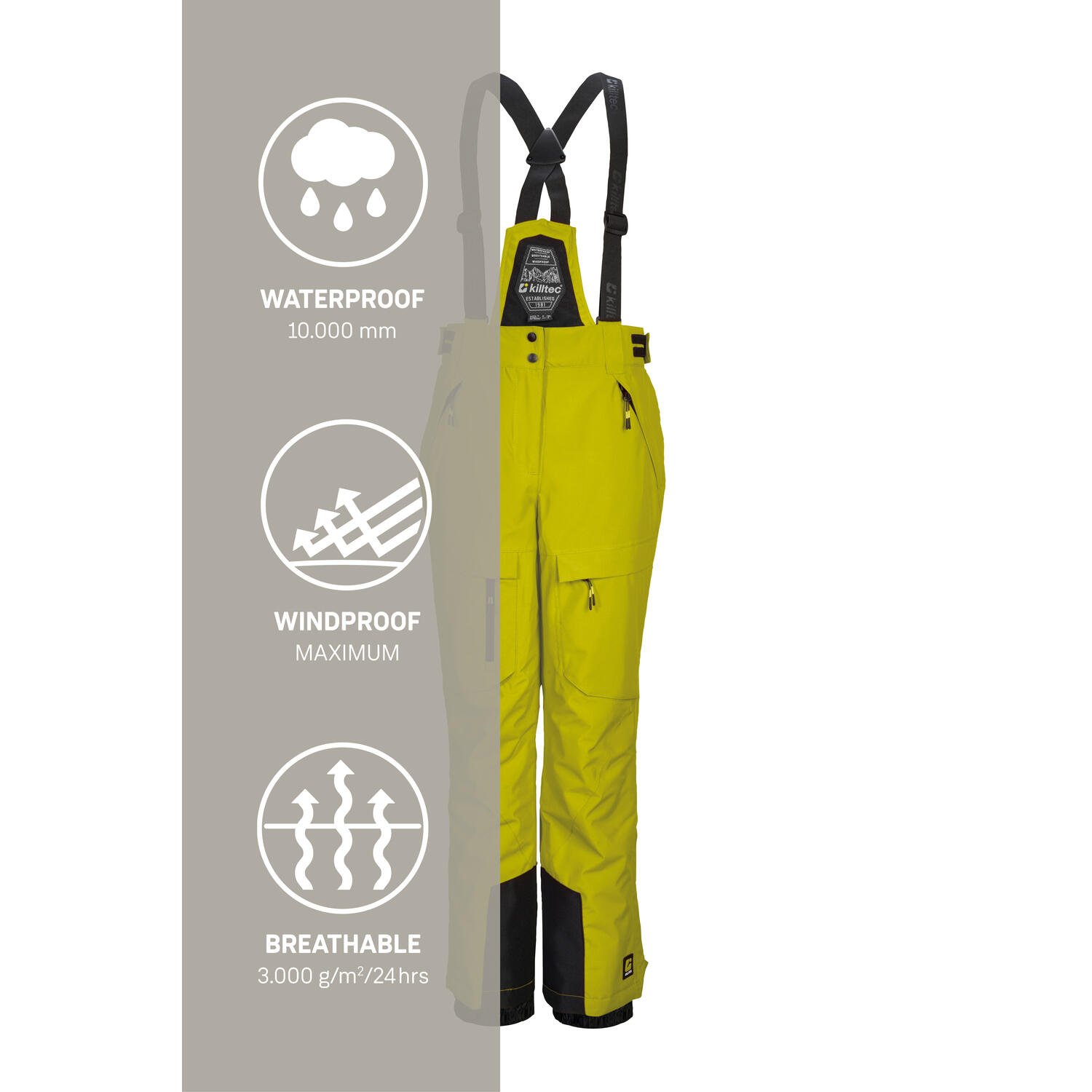 Kinder Skihose KSW 204 BYS SKI PNTS 6/6