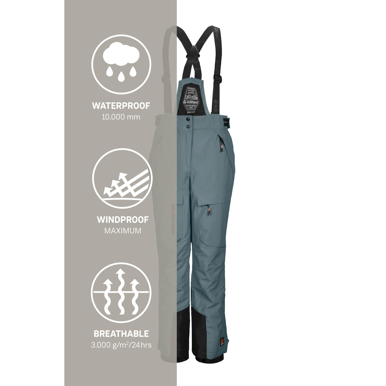 Kinder Skihose KSW 204 BYS SKI PNTS 6/6