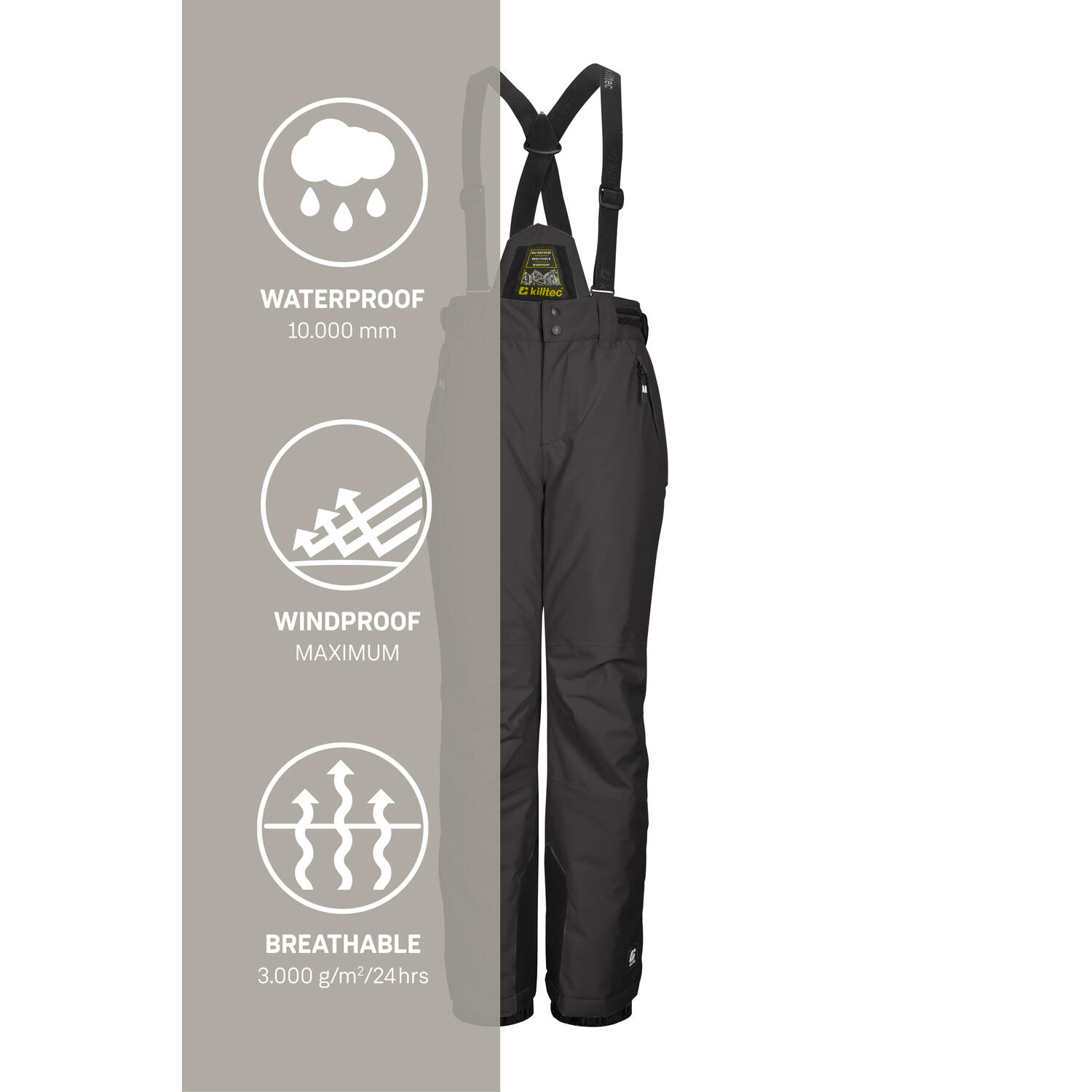 Kinder Skihose KSW 214 BYS SKI PNTS 6/6